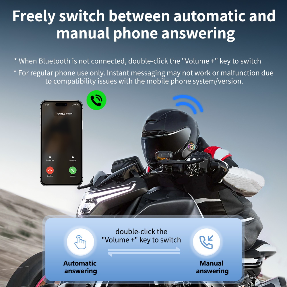 G1 Motorcycle Headset: 2-Perso - огляд і ціна Full Face Motorcycle Helmet With Bluetooth