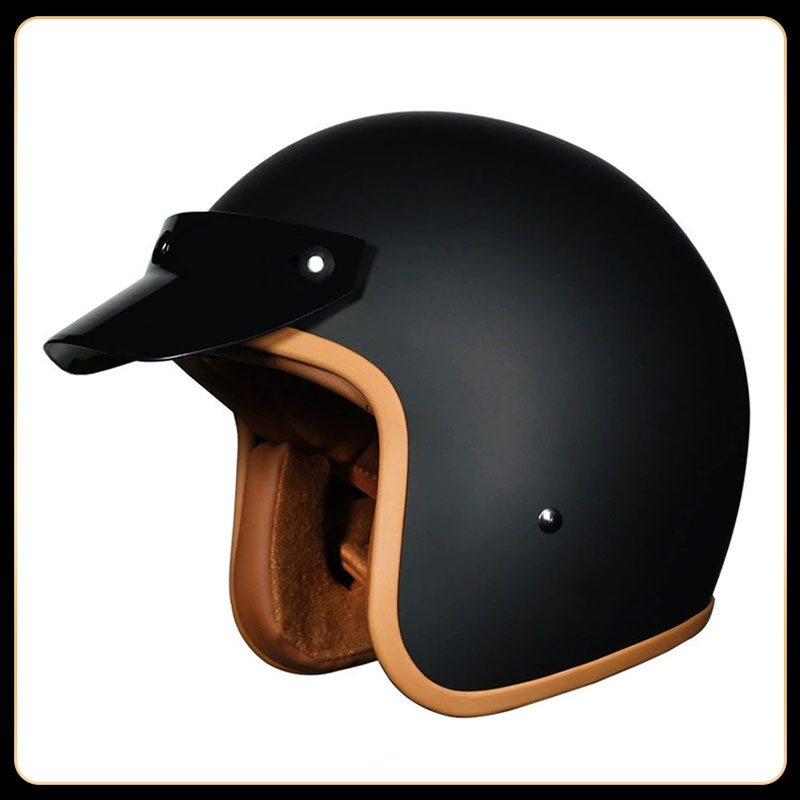 Retro Vintage 3/4 Open Face He - огляд і ціна Vintage Open Face Retro Helmet