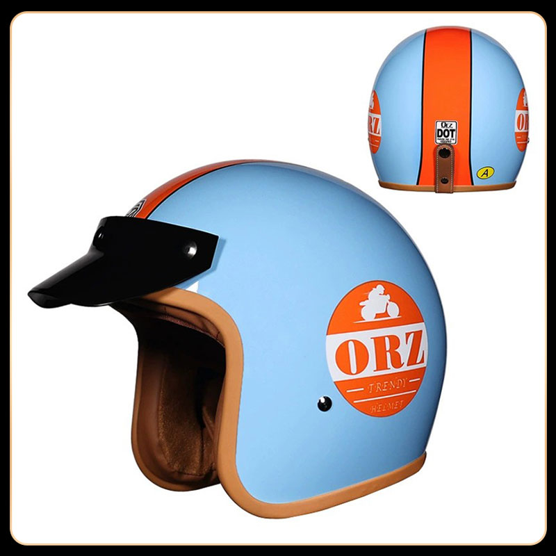 Retro Vintage 3/4 Open Face He - огляд і ціна Vintage Open Face Retro Helmet