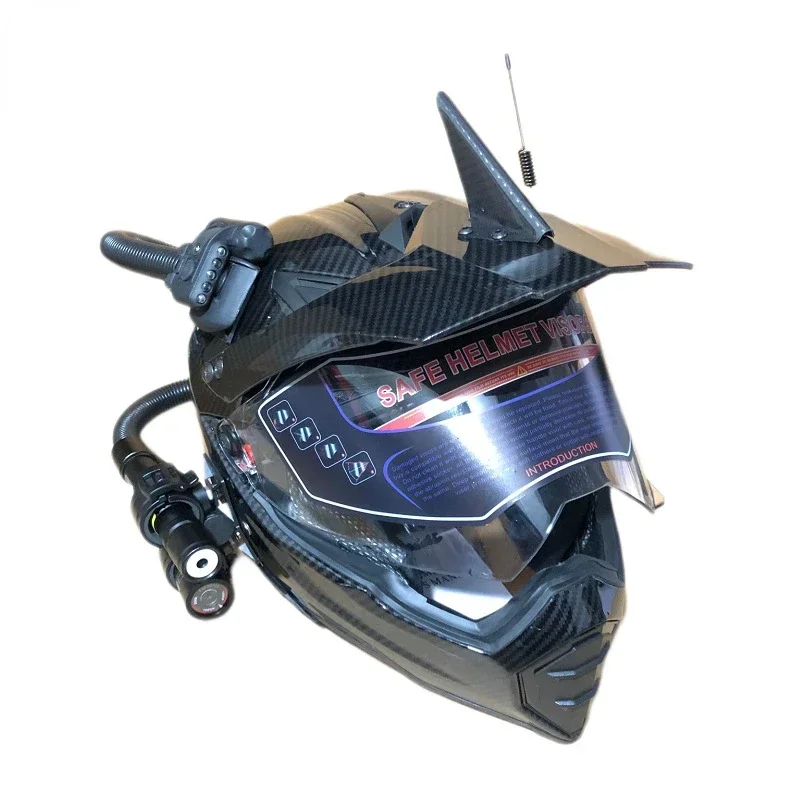 Retro Helmet Motorcycle Off-ro - огляд і ціна Full Face Motorcycle Helmet With Bluetooth