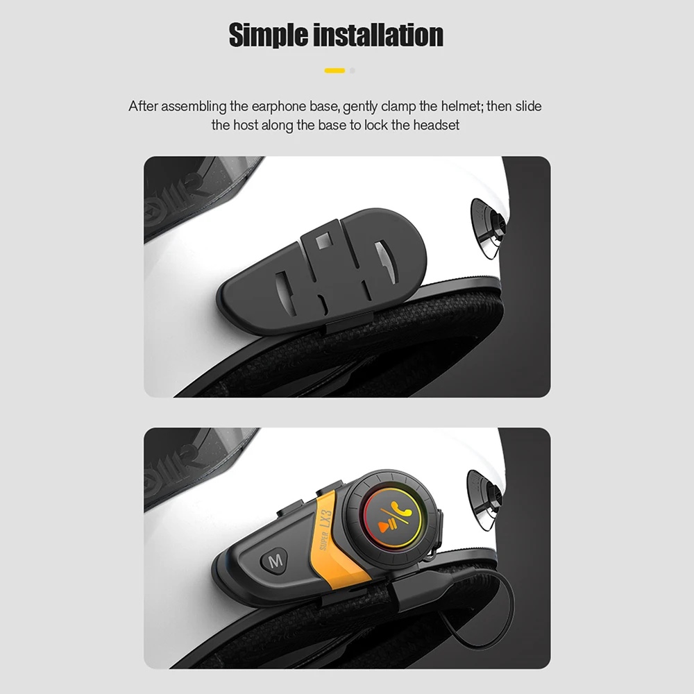 LX3 Motorcycle Helmet Headset  - огляд і ціна Full Face Motorcycle Helmet With Bluetooth